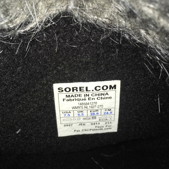 Sorel Cate the Great Winter Boots 7.5M - Picture 7 of 8